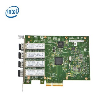 Intel I350-F4 四端口光纖服務器網卡 1000單多模